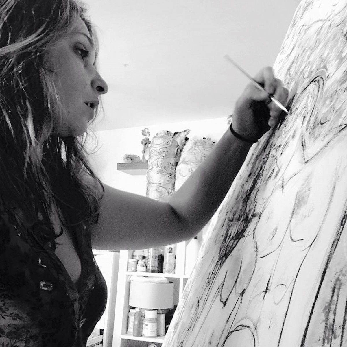 photo de l'artiste plasticienne Emilie Teillaud