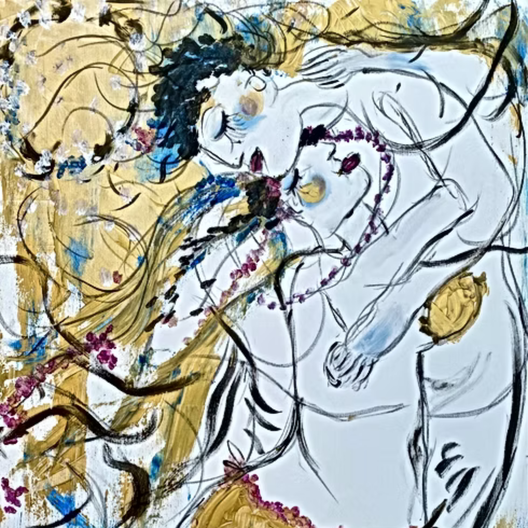 photo d'une peinture d'Émilie Teillaud